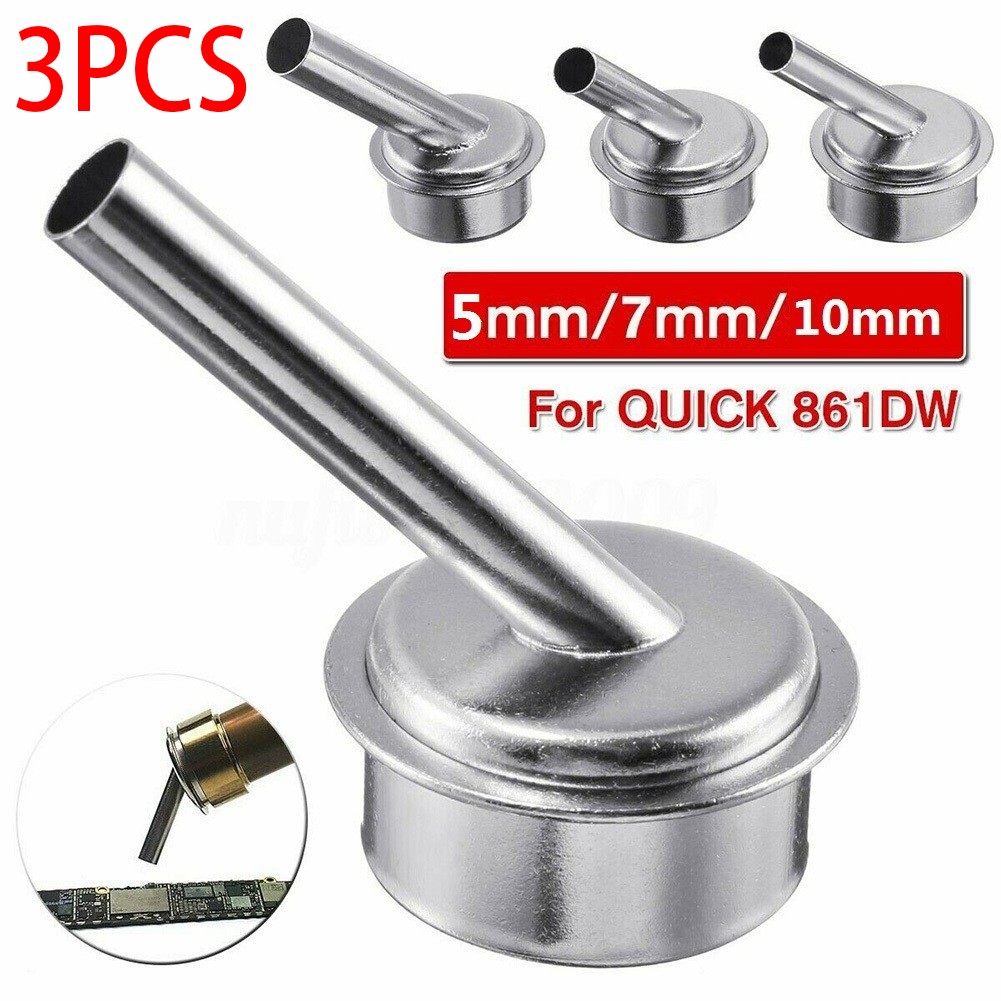 3Pcs 45 Degree Angle Nozzle Fo - đánh giá và giá Hot Air Rework Station 861Dw